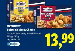 Lidl MCENNEDY Bulete de Mac & Cheese Ofertă