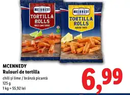 Lidl MCENNEDY Rulouri de tortilla Ofertă