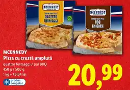 Lidl MCENNEDY Pizza cu crustă umplută Ofertă