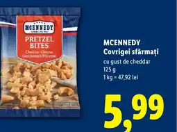 Lidl MCENNEDY Covrigei sfǎrmați Ofertă