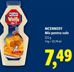 Lidl MCENNEDY Mix pentru vafe Ofertă