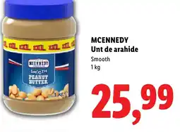 Lidl MCENNEDY Unt de arahide Ofertă