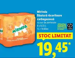 Lidl Mirinda Băutură răcoritoare carbogazoasă Ofertă