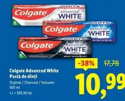 Lidl Colgate Advanced White Pastă de dinți Ofertă