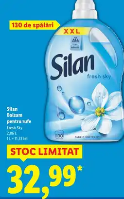 Lidl Silan Balsam pentru rufe Ofertă