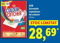 Lidl K2R Şerveţele captatoare de culoare Ofertă
