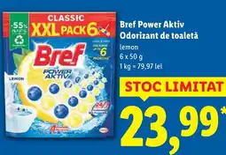 Lidl Bref Power Aktiv Odorizant de toaletă Ofertă