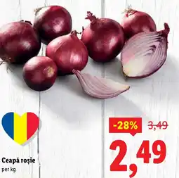 Lidl Ceapă roşie Ofertă
