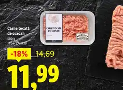 Lidl Carne tocată de curcan Ofertă