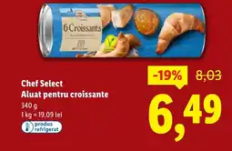 Lidl Chef Select Aluat pentru croissante Ofertă
