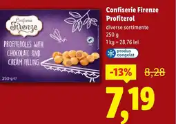 Lidl Confiserie Firenze Profiterol Ofertă