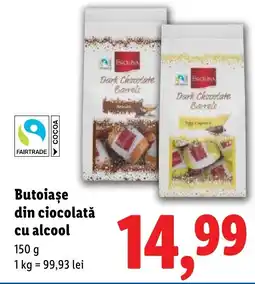 Lidl Butoiase din ciocolată cu alcool Ofertă