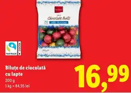 Lidl Biluţe de ciocolată cu lapte Ofertă