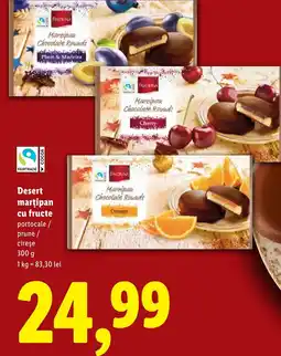 Lidl Desert marţipan cu fructe Ofertă