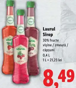 Lidl Laurul Sirop Ofertă