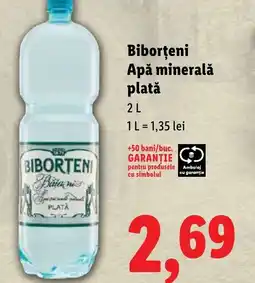 Lidl Biborţeni Apă minerală plată Ofertă