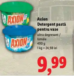 Lidl Axion Detergent pastă pentru vase Ofertă