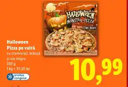 Lidl Halloween Pizza pe vatrǎ Ofertă