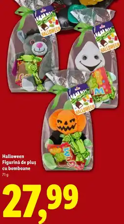 Lidl Halloween Figurină de plus cu bomboane Ofertă
