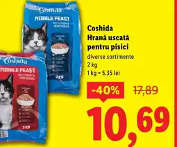 Lidl Coshida Hrană uscată pentru pisici Ofertă