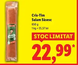 Lidl Cris-Tim Salam Săsesc Ofertă