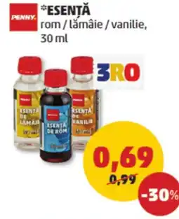 Penny Esență rom/lămâie/vanilie Ofertă
