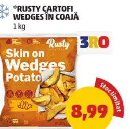 Penny Rusty cartofi wedges în coajă Ofertă