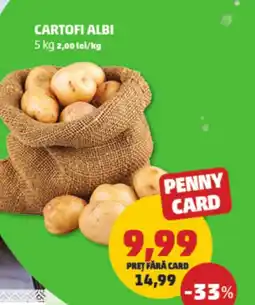 Penny Cartofi albi Ofertă
