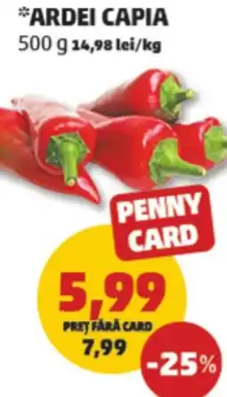 Penny Ardei capia Ofertă