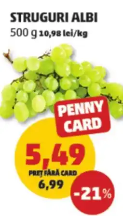 Penny Struguri albi Ofertă