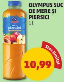 Penny Olympus suc de mere și piersici Ofertă