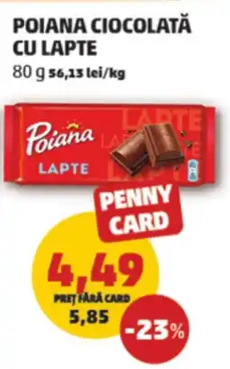 Penny Poiana ciocolată cu lapte Ofertă