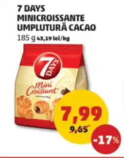 Penny 7 DAYS Minicroissante umplutură cacao Ofertă