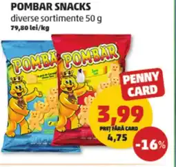 Penny Pombar snacks Ofertă