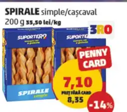 Penny Spirale simple/caşcaval Ofertă