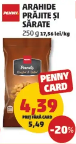 Penny Arahide prăjite și sarate Ofertă