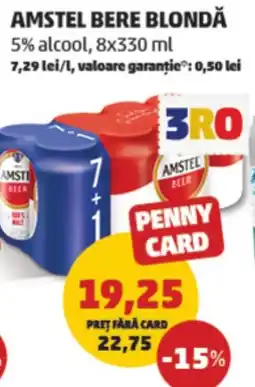 Penny Amstel bere blondă Ofertă
