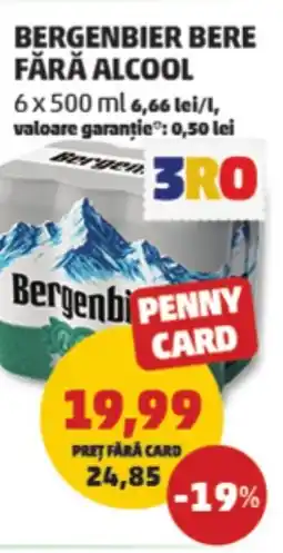 Penny Bergenbier bere fără alcool Ofertă