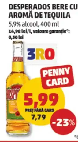 Penny Desperados bere cu aromă de tequila Ofertă