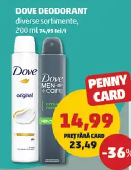 Penny Dove deodorant Ofertă
