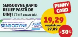 Penny Sensodyne rapid relief pastă de dinţi Ofertă