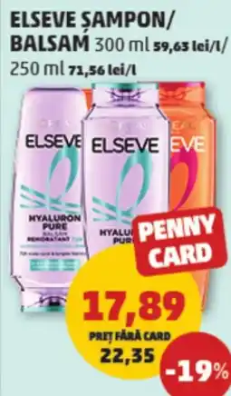 Penny Elseve şampon/ balsam Ofertă