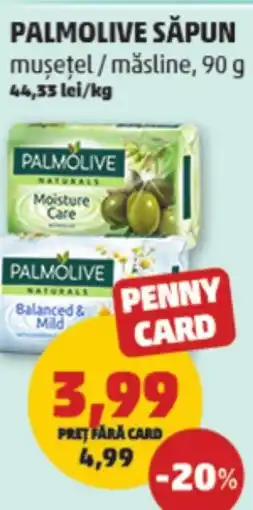 Penny Palmolive săpun musețel/ măsline Ofertă