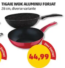 Penny Tigaie wok aluminiu forjat Ofertă