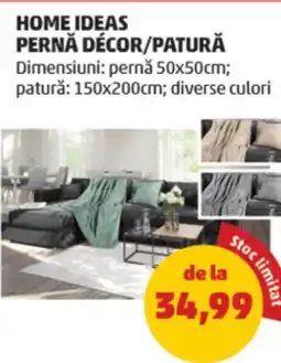 Penny Home ideas pernă décor/patură Ofertă