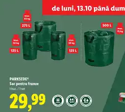Lidl PARKSIDE® Sac pentru frunze Ofertă