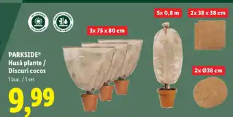 Lidl PARKSIDEⓇ Husǎ plante / Discuri cocos Ofertă