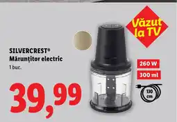 Lidl SILVERCRESTⓇ Mărunţitor electric Ofertă
