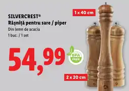 Lidl SILVERCRESTⓇ Râşniţă pentru sare / piper Ofertă