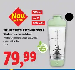 Lidl SILVERCREST® KITCHEN TOOLS Shaker cu acumulator Ofertă